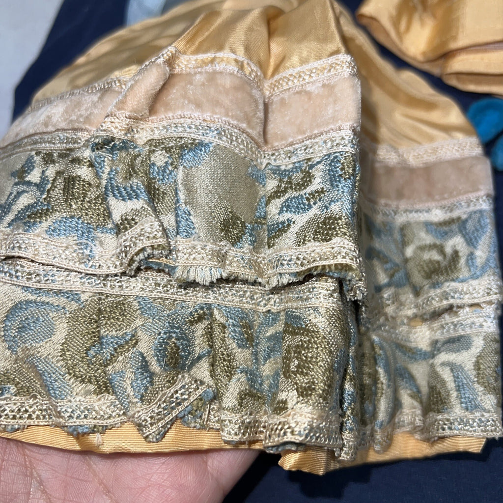 Lot of Antique Vintage Doll Clothing Outfits Unique Handmade9