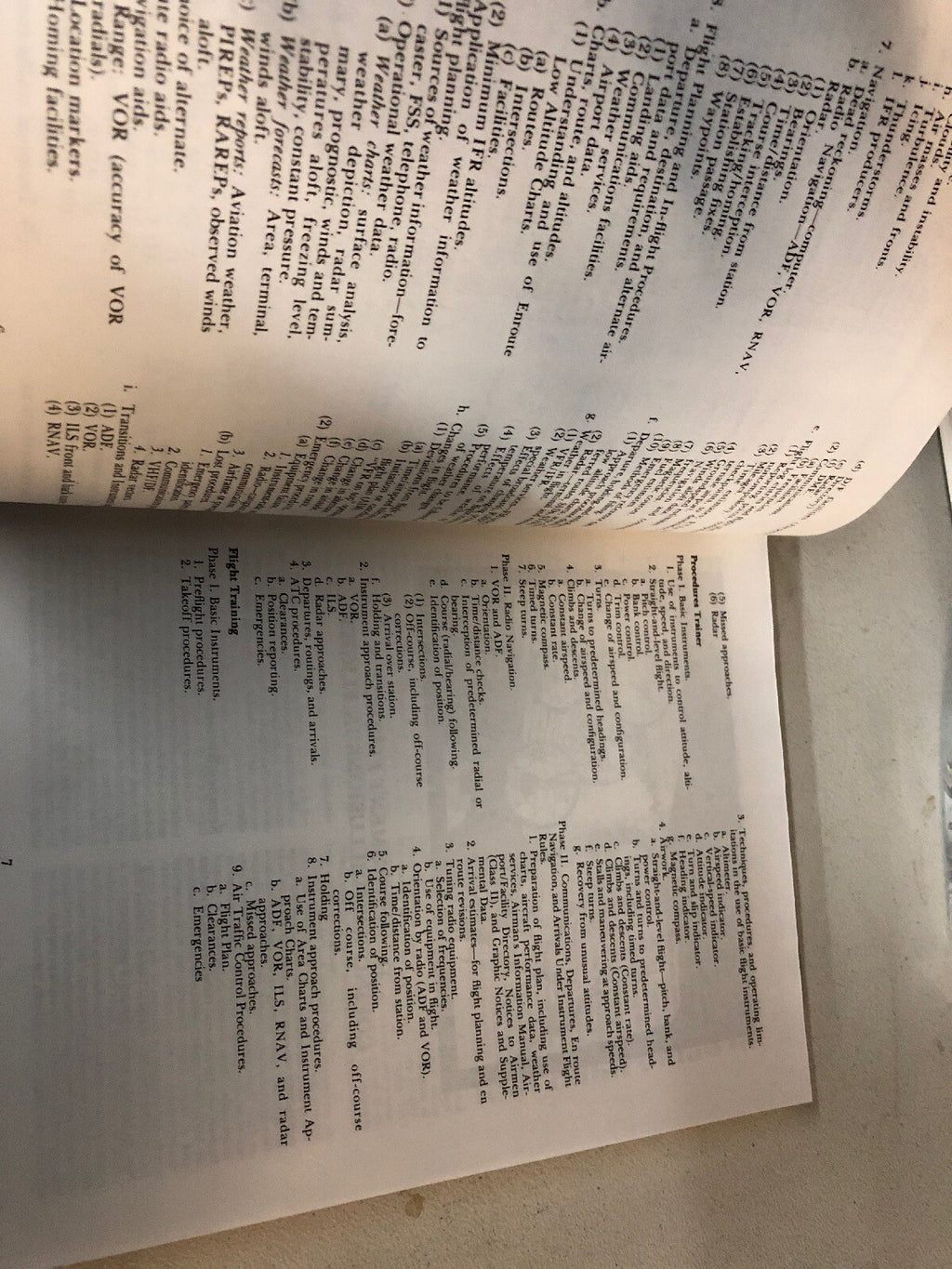Flight Training AC 61-21A 1980, Instrument flying Handbook AC 61-27C Lot Of 23