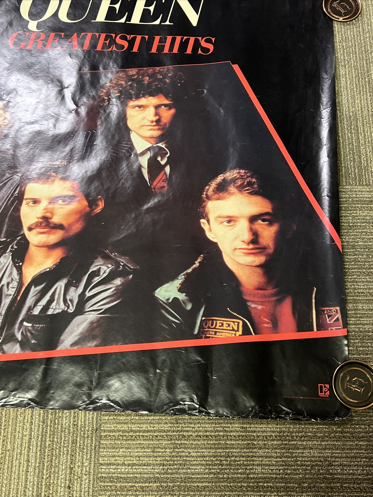 QUEEN "GREATEST HITS" RARE ORIG 1981 LP POSTER3