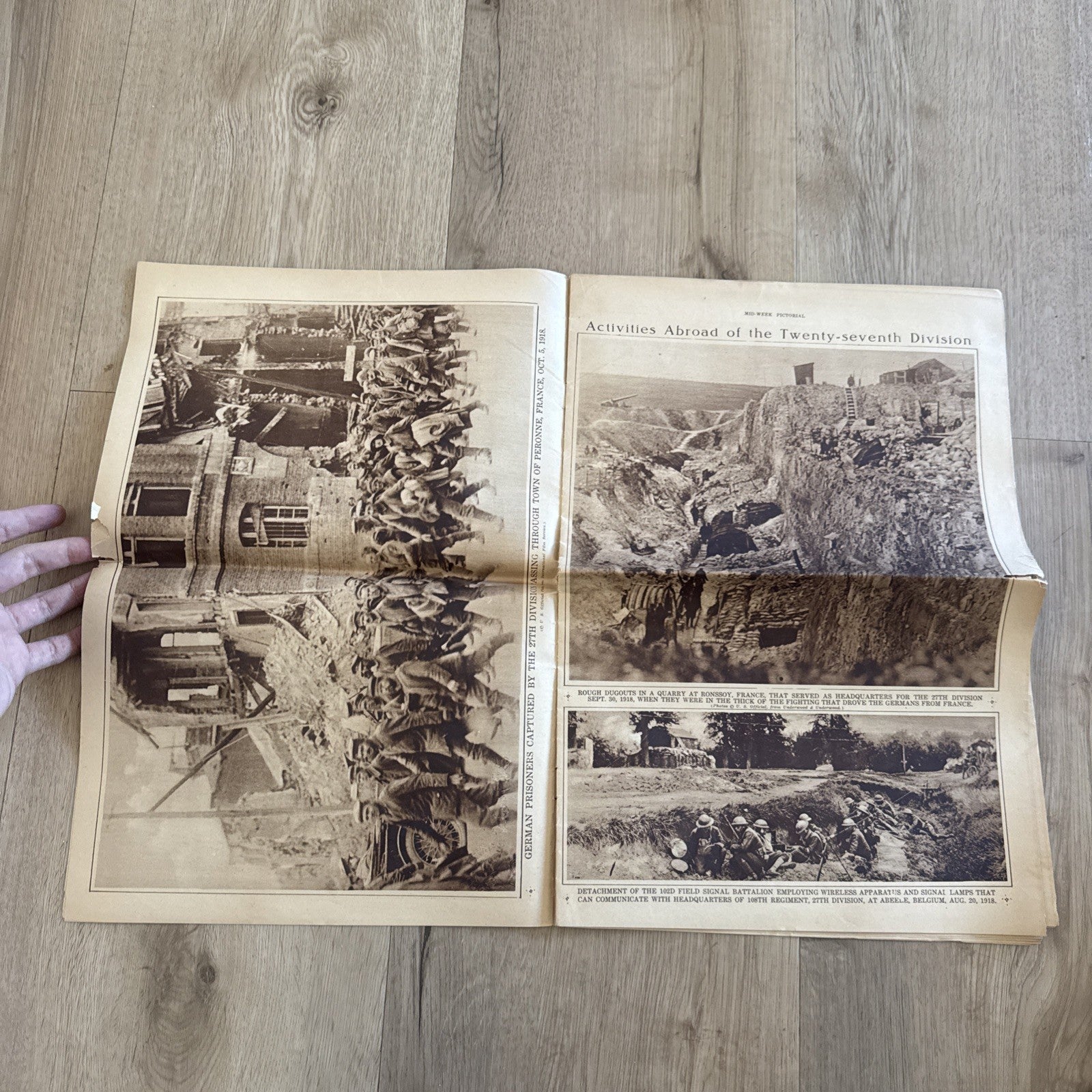 1919 antique NEW YORK TIMES rotogravure PARADE WWI SHIPS ADS FASHION4