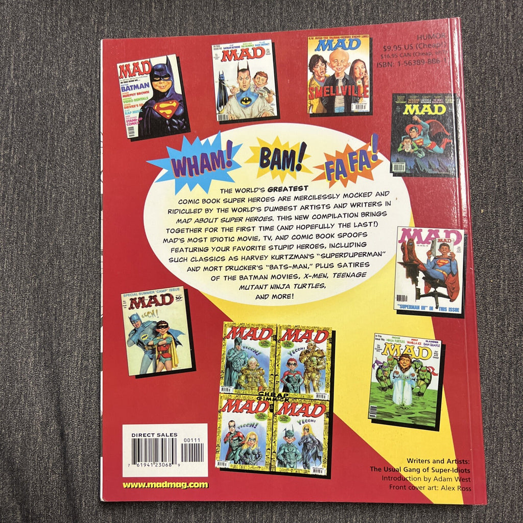 Mad About Super Heroes Mad Magazine Books New York2