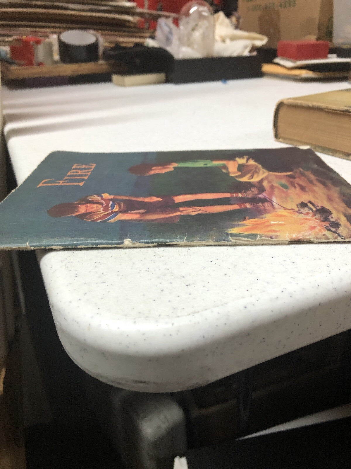 Vintage 1953 Basic Science Education Series(FIRE)Book by Bertha Morris Parker1