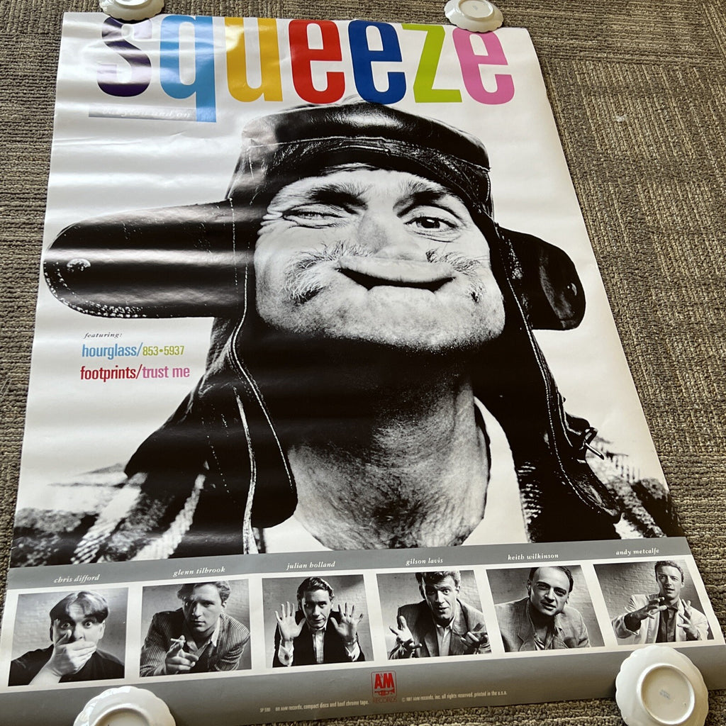 Squeeze Babylon and On AM Records 1987 Promo Poster0