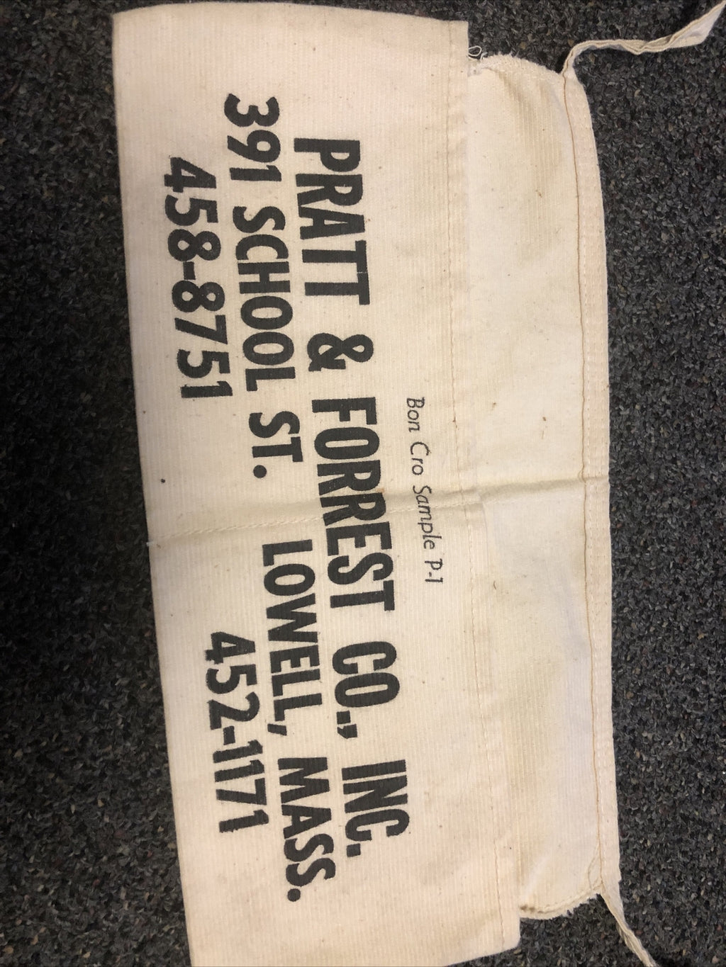 Vintage Waitress Waist Apron “Pratt & Forrest Co.” Advertising1