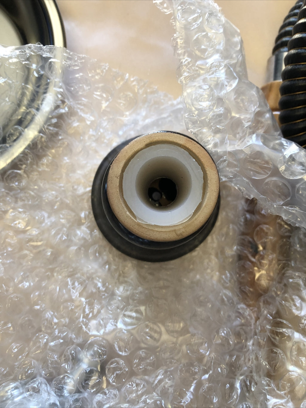 OMNIS World Glass Hookah Brown/Black Hookah W/ All Parts Box Is Damaged9