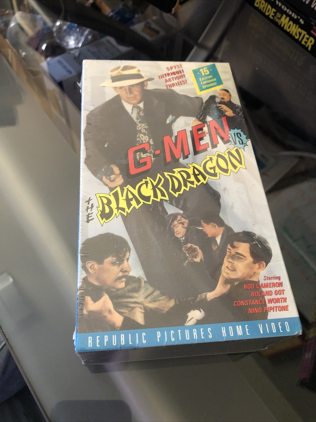 G-Men Vs. the Black Dragon (VHS, 1995, 2-Tape Set) SEALED0