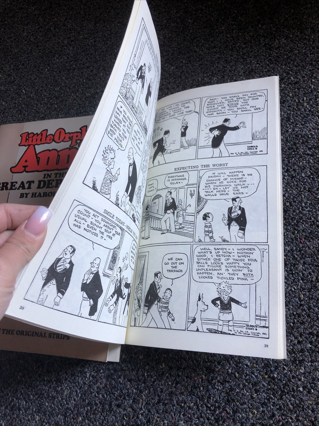 LITTLE ORPHAN ANNIE LOT OF 2 BY HAROLD GRAY4