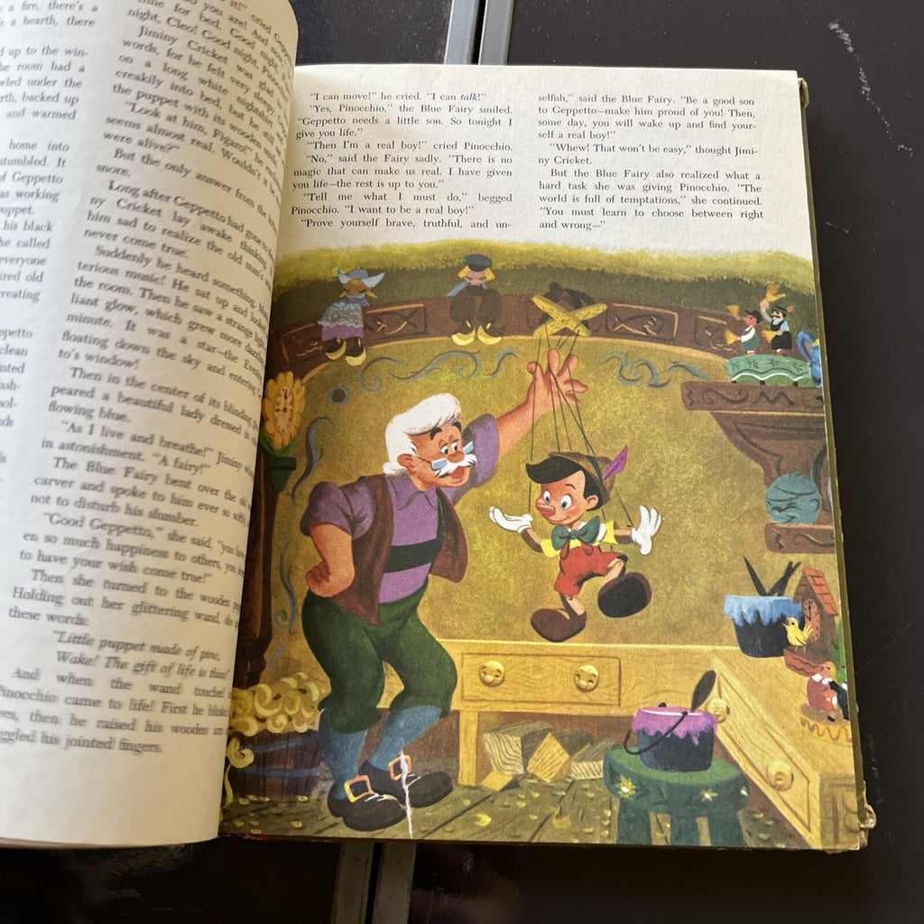 Walt Disney's Wonderful World Of Walt Disney Fantasyland Book 1965 Golden Press5