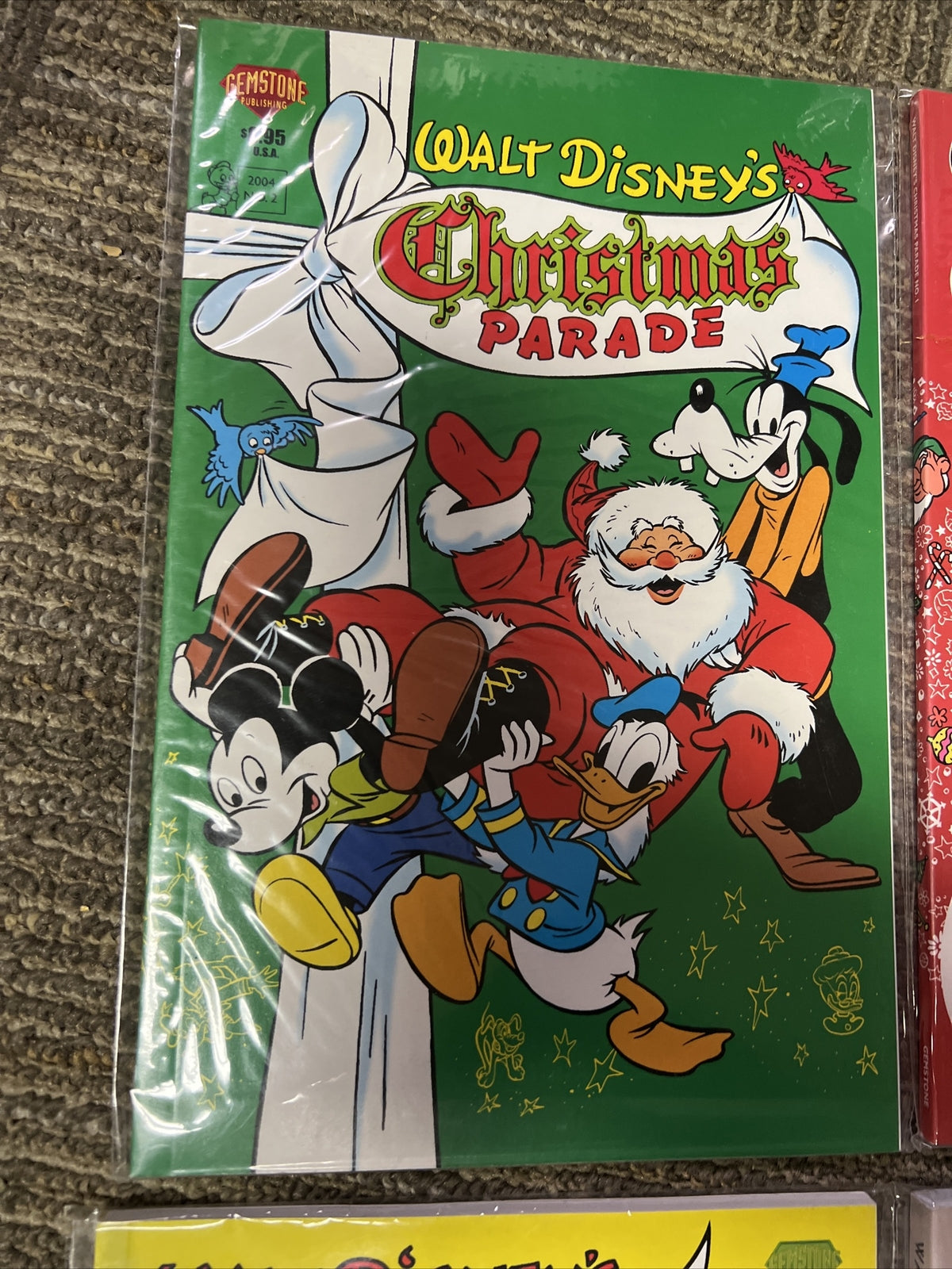 Walt Disney RARE Vintage Cartoon Story Books Donald Duck Mickey Mouse (Lot Of 4)4