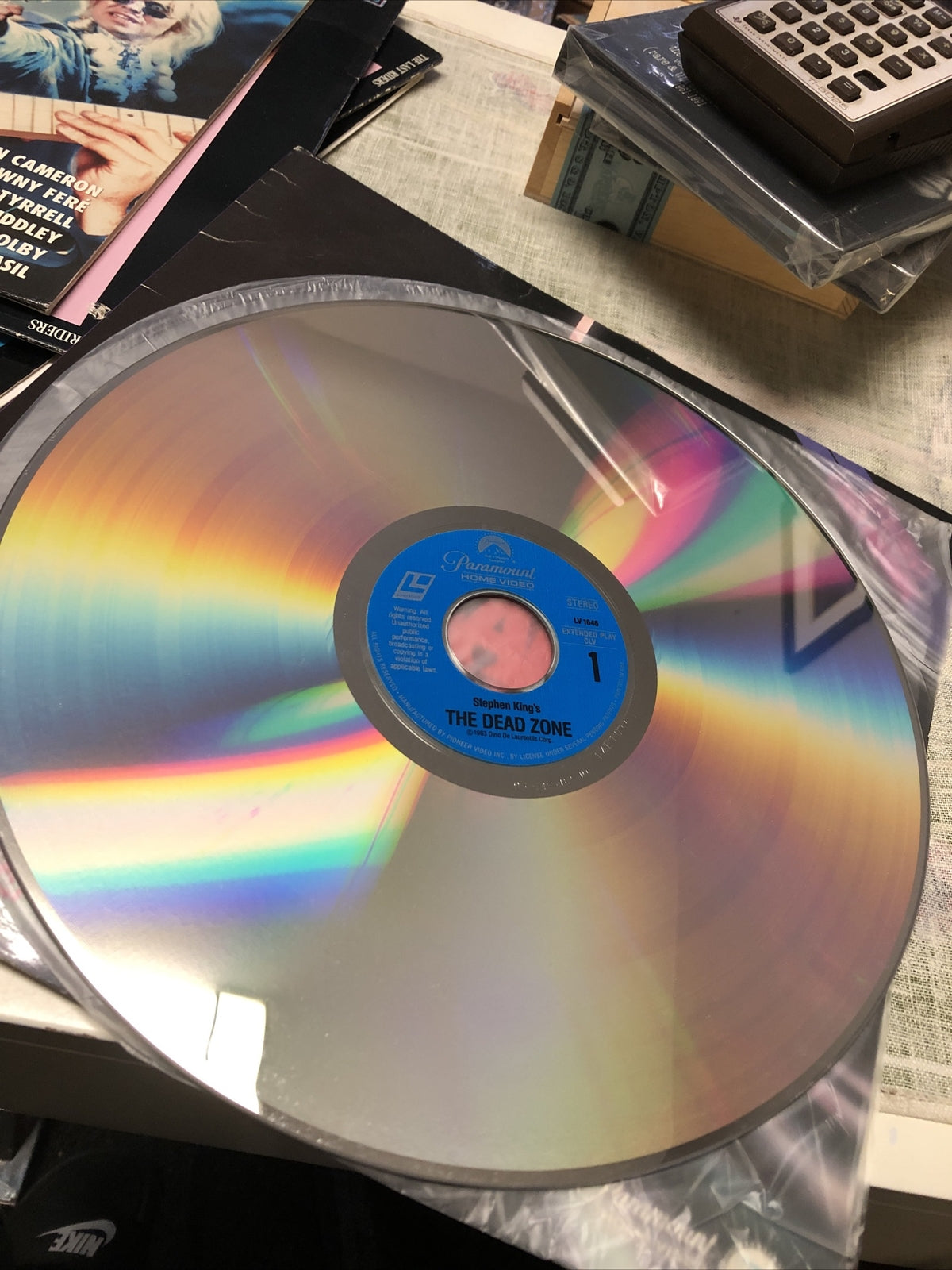 The Dead Zone Laserdisc LD Stephen King Christopher Walken2