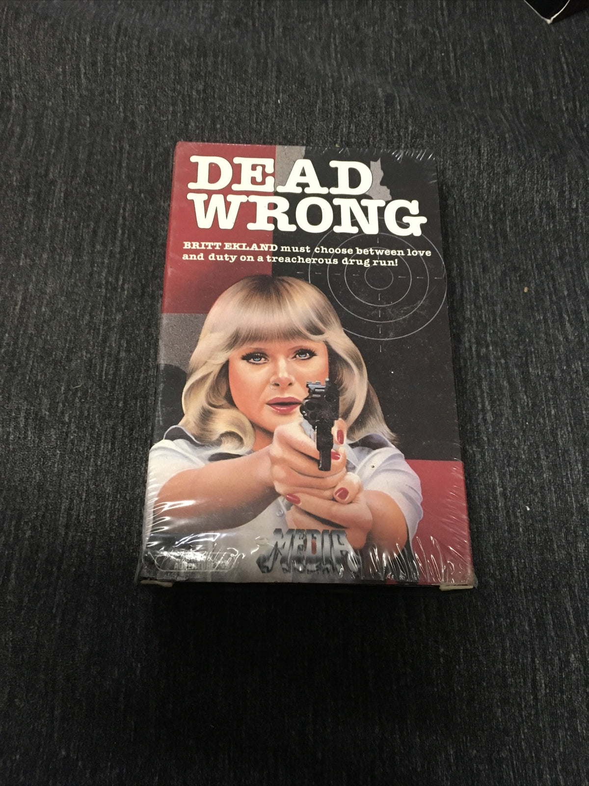Sealed Dead Wrong, Beta Not VHS Britt Ekland Media Home Entertainment 19840
