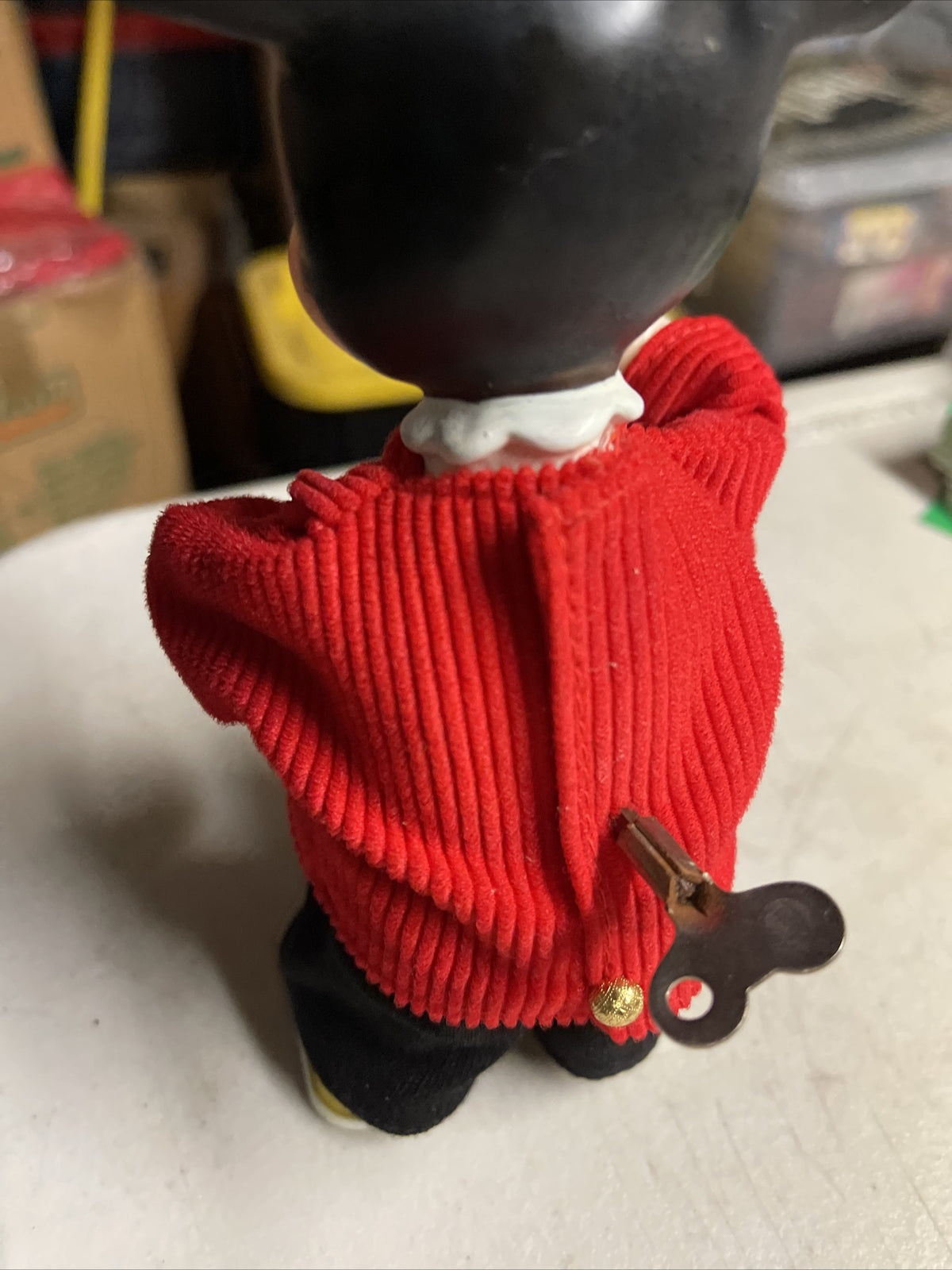 Vintage Mickey Mouse Wind-up Toy Walt Disney Carl Original Germany Not Marx2