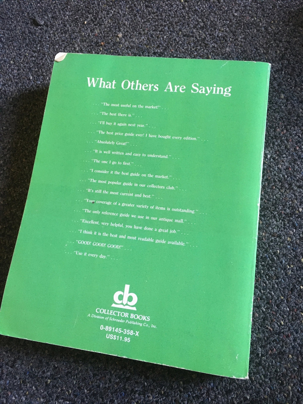 Vintage Schroeders Antiques Price Guide 1988 Sixth Edition5