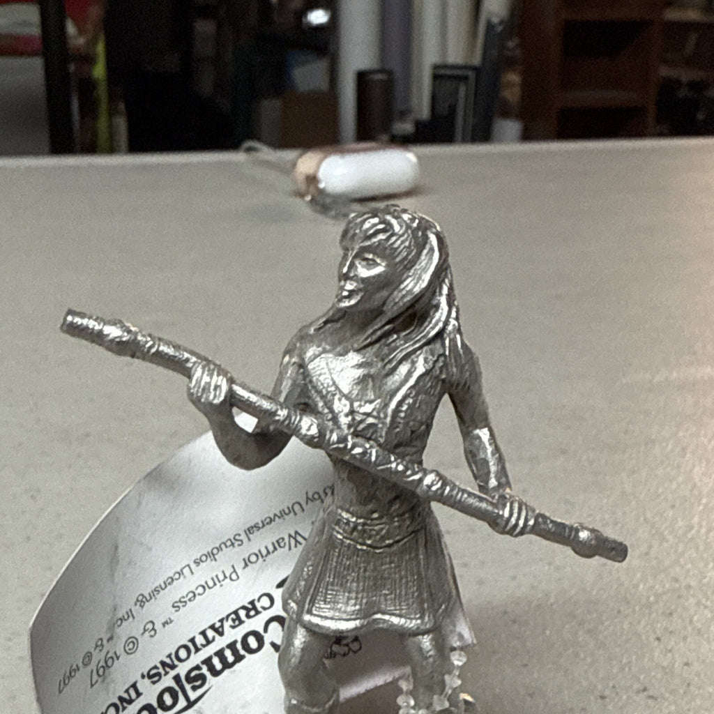 Xena Warrior Princess Pewter Statue Figure Figurine 3.5" Comstock Creations7