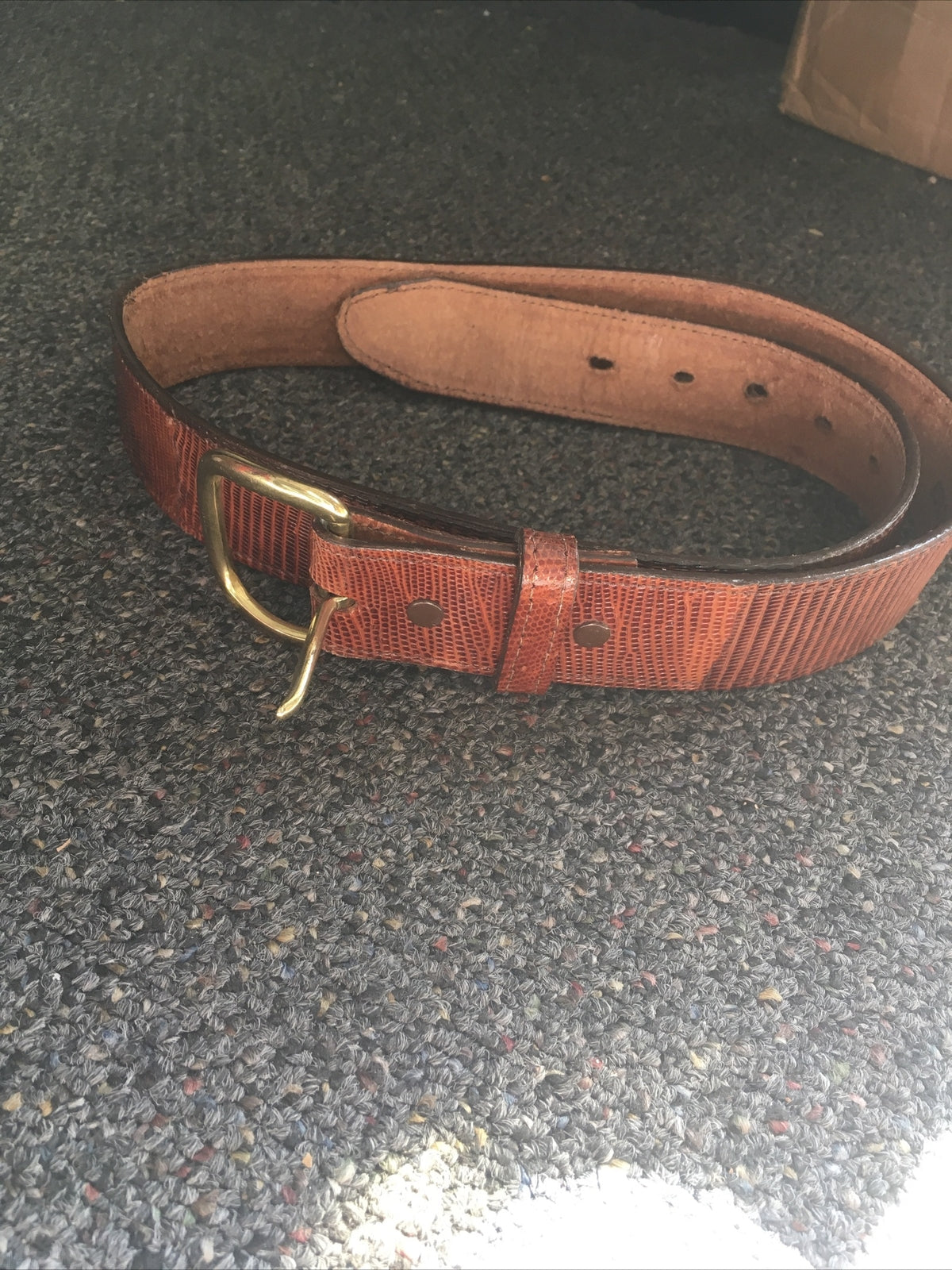 Vintage BONA ALLEN Leather Western Belt Size 363