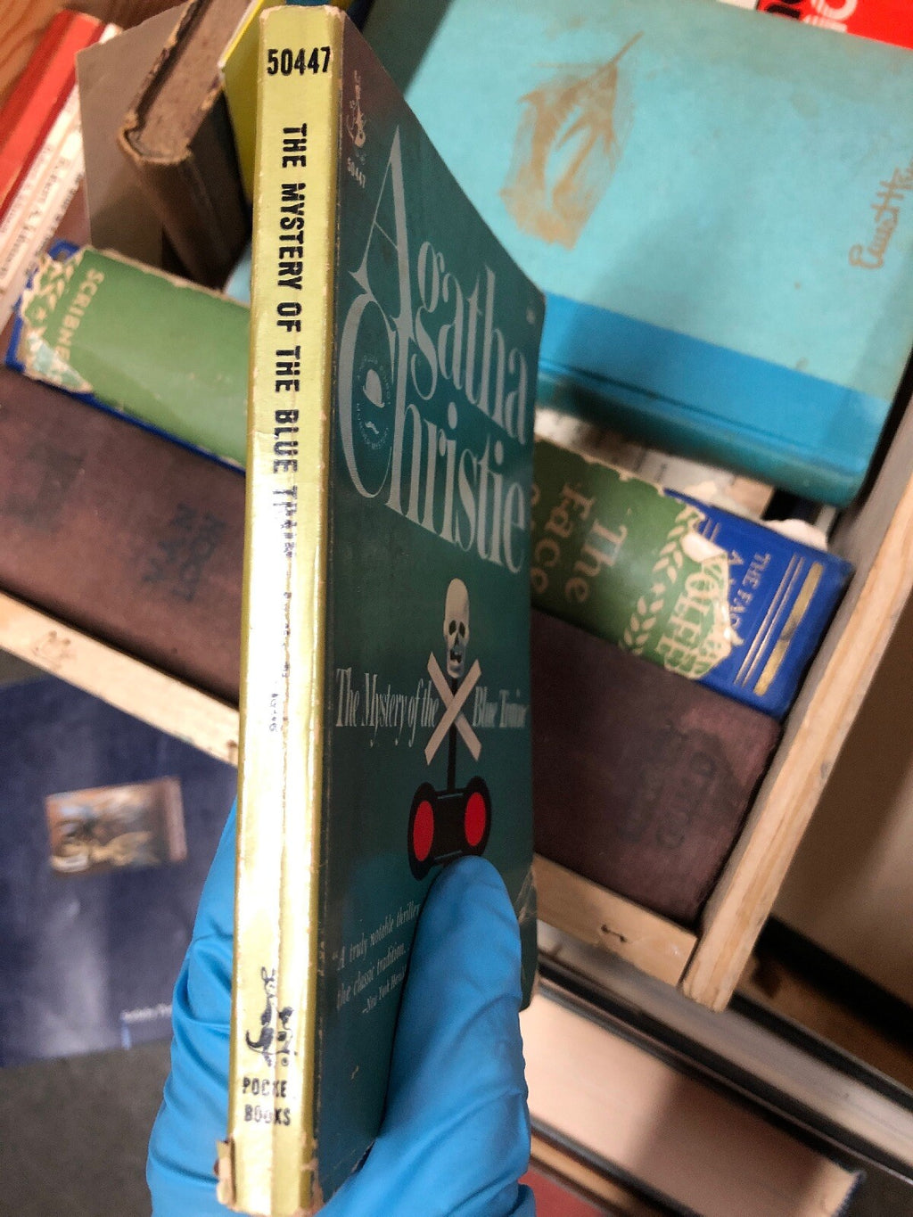 Agatha Christie Mystery Novel; The Mystery of the blue train1