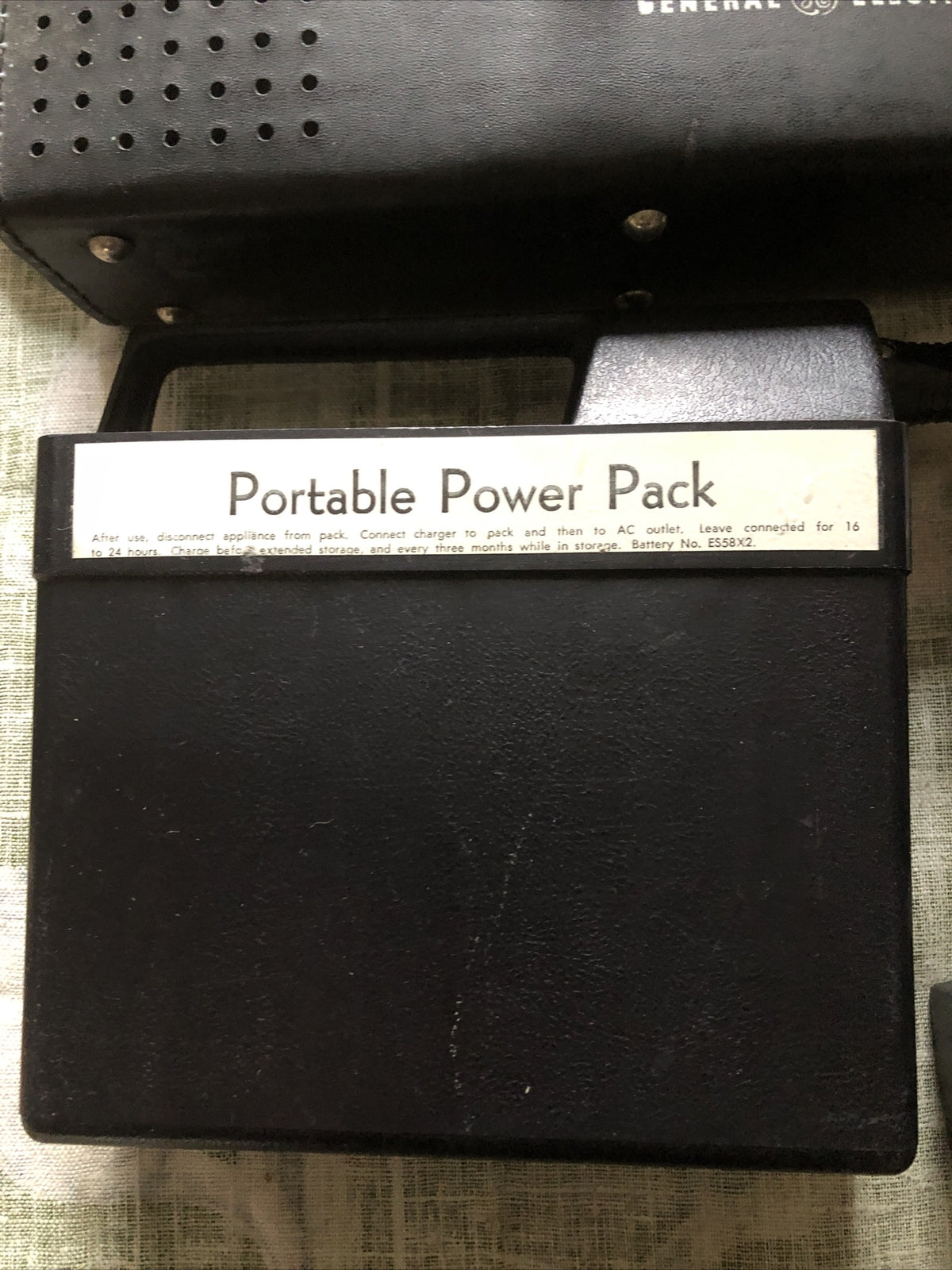 GE General Electric Portable Power Pack1