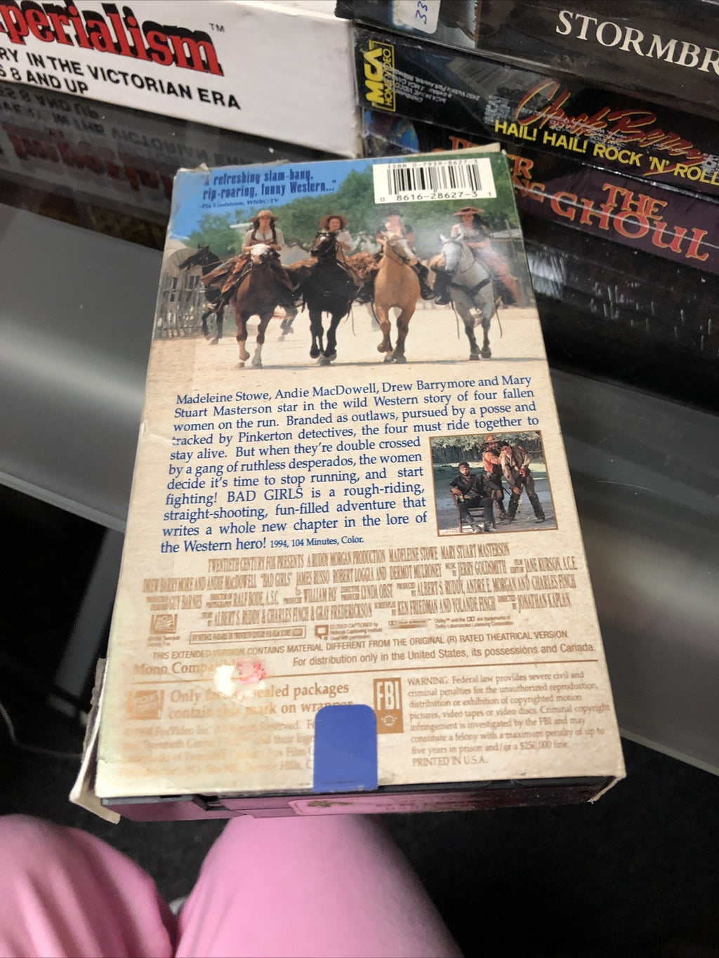 Bad Girls - VHS Home Movie Video Tape2