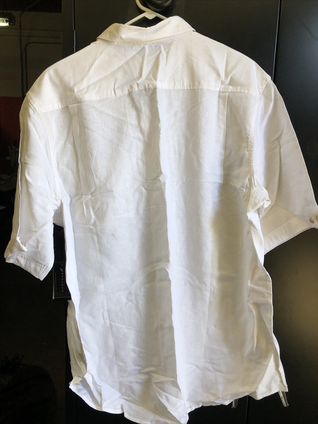 Sean John White Short Sleeve Button Up NOS Size 3XL3