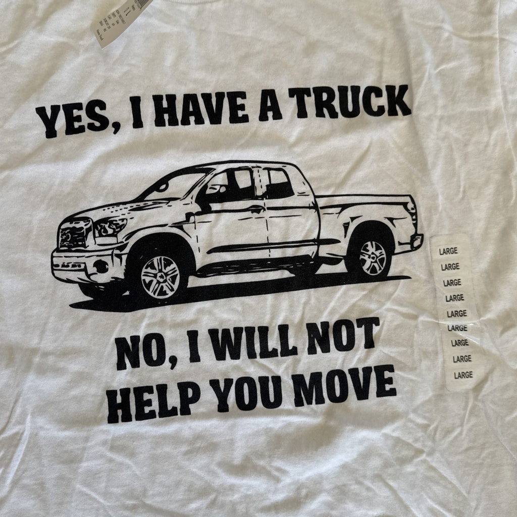 Vintage 2000s Yes I Have a Trunk Funny White Graphic T Shirt Size Large1