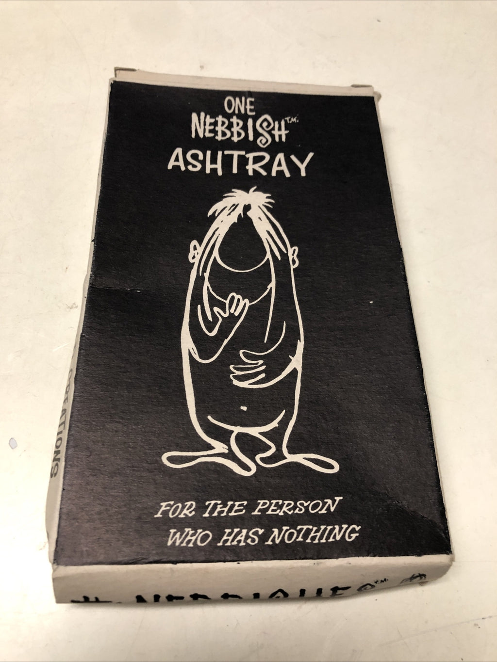 Vintage Nebbishes The Nebbish Ashtray W/ Original Box0
