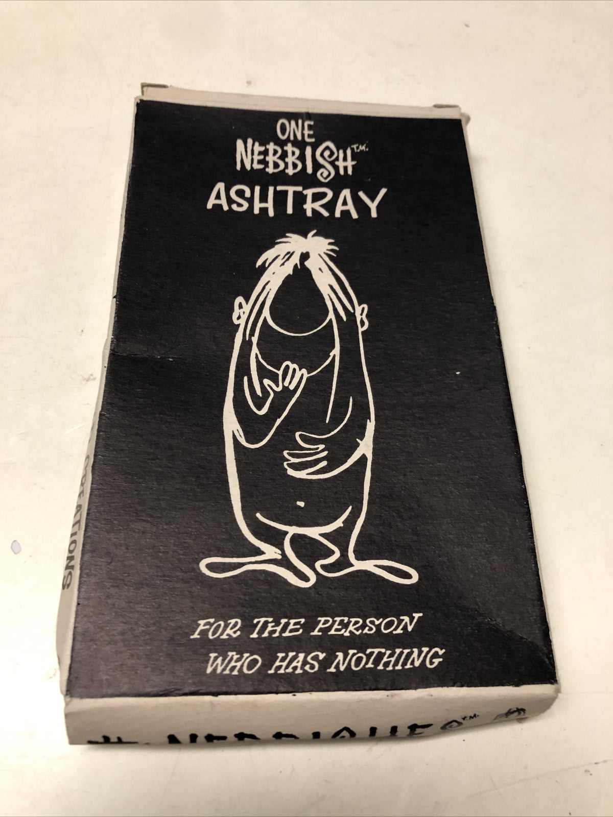 Vintage Nebbishes The Nebbish Ashtray W/ Original Box0