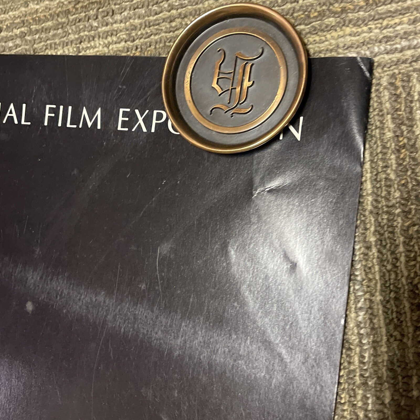 #197 James Tennison 1982 Los Angeles International Film Expo Poster 24” X 36”1
