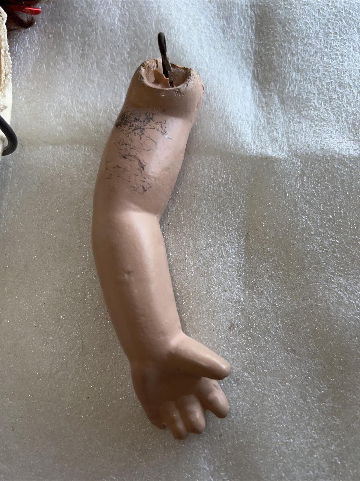 15” Vintage Composition Doll Painted Eyes Closed Mouth For Repair2