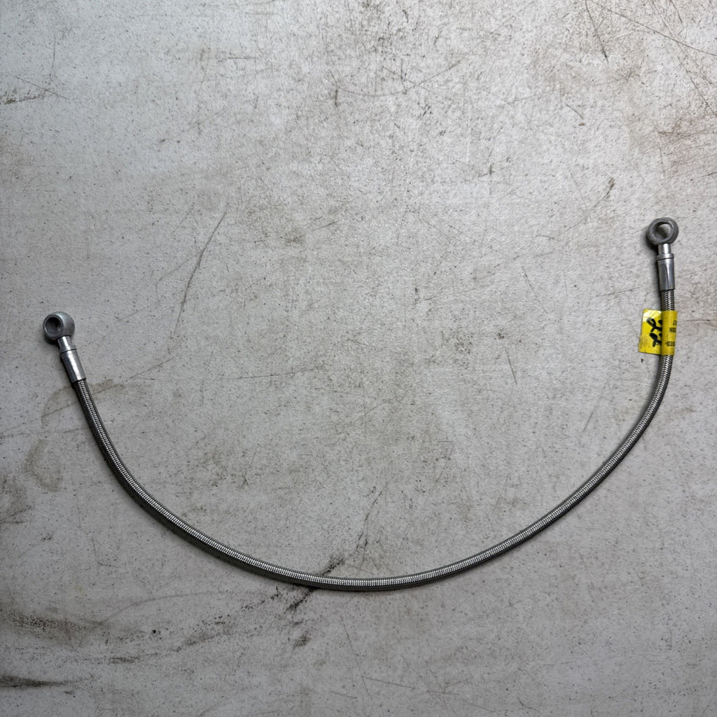 Vintage Earls 22” Stainless Steel Braided Hoses w/ Banjo Fittings Scta Racing0