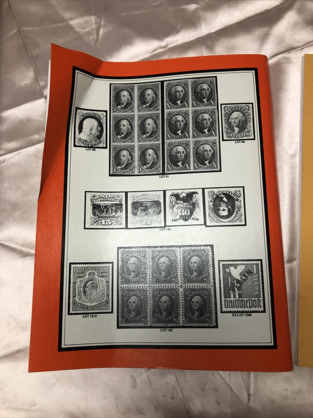 Vintage Lot Of 2 Richard Wolffers Stamp Auction Catalogs 1988 & 19894