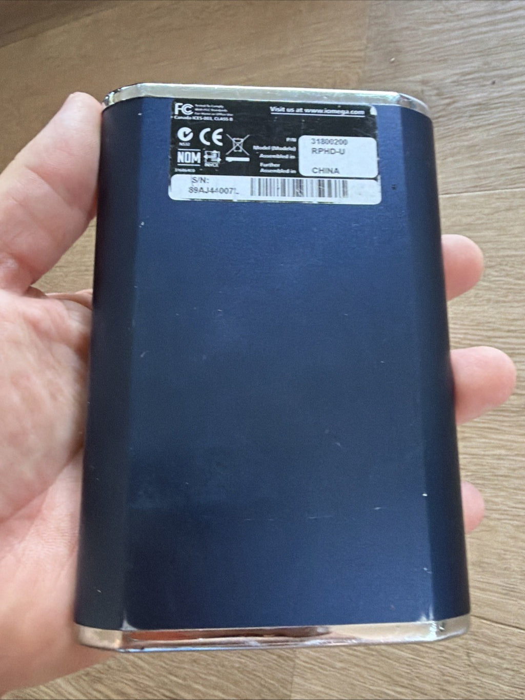 Vintage New England Patriots Team Issued Hard Drive From Former Player 2003-061
