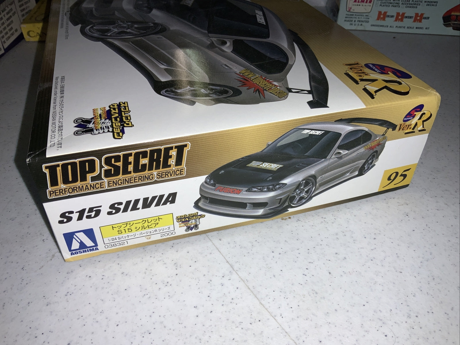 1/24 Aoshima  S15 Silvia Nissan Top Secret -- S package  Ver.R1
