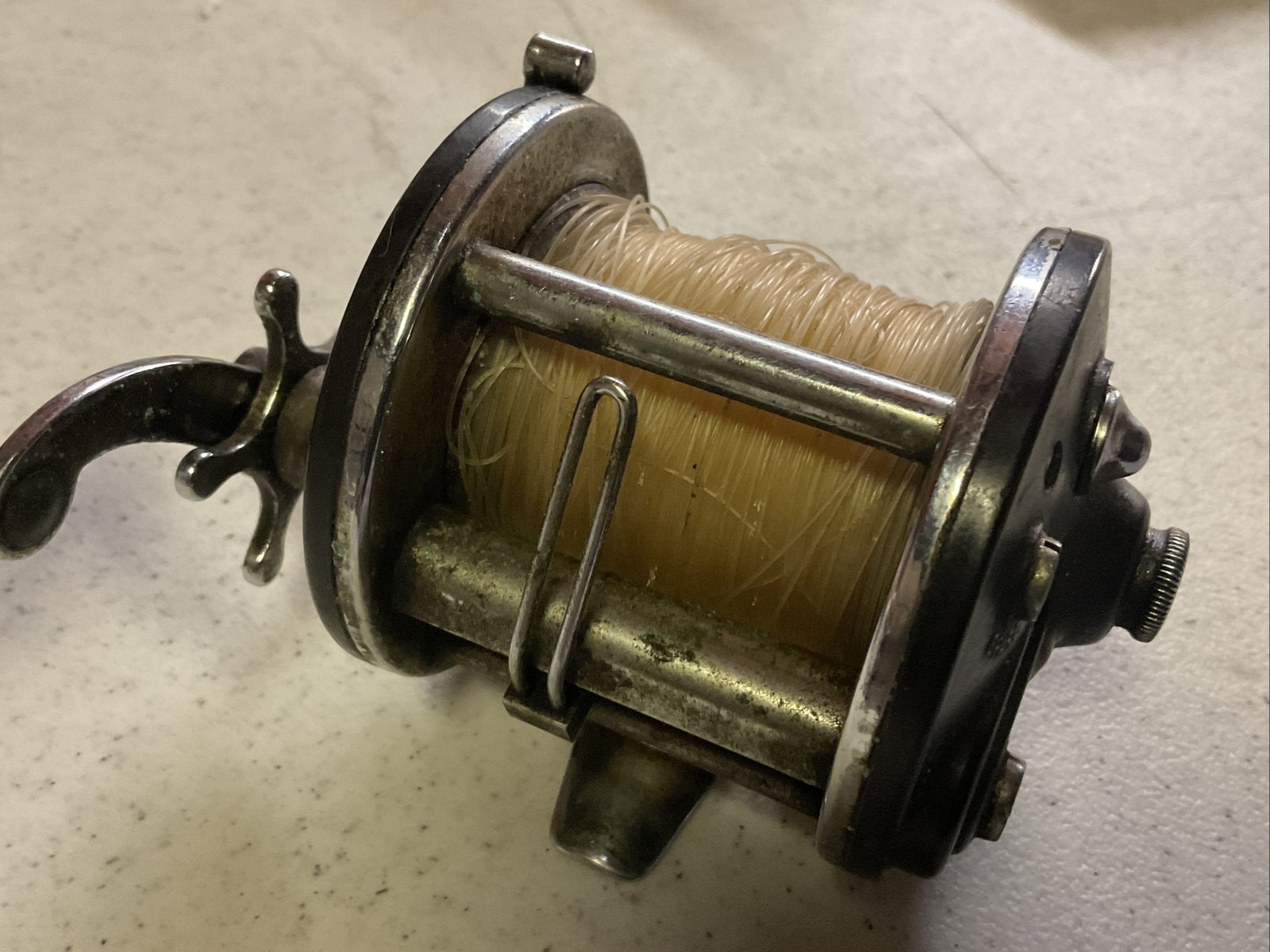 Vintage Penn Peerless No. 9 Fishing Reel - Made in USA3