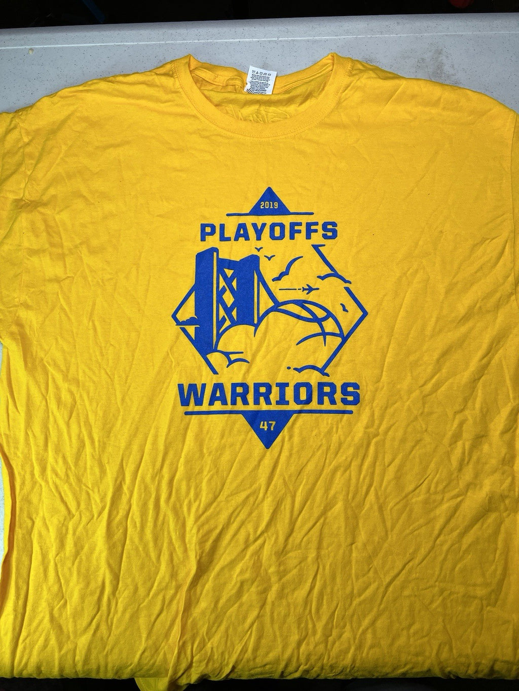 NBA Golden State Warriors Promo 2019  T shirt Men’s XL NOS Lot Of 35