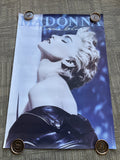 #171 1986 MADONNA True Blue Record Store Promo POSTER Original 38” X 26.5”0