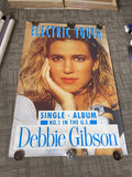 #148 1989 debbie gibson Subway Record promo poster 40” X 60" Electric Youth0