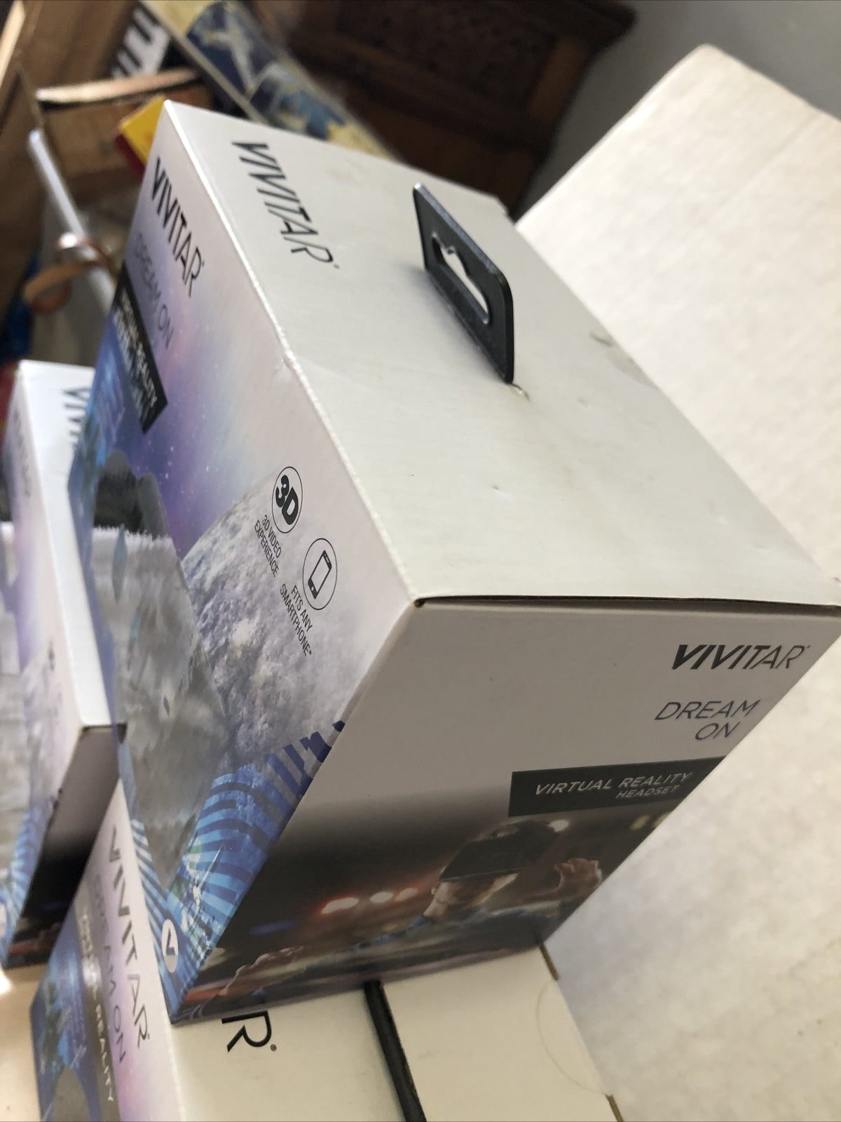 Vivitar Dream On Virtual Reality Headset 3D Video Experience Lot Of 3 NEW3