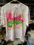 Vintage 90s Jennifer Short sleeve Airbrushed L Tshirt Light Pink0