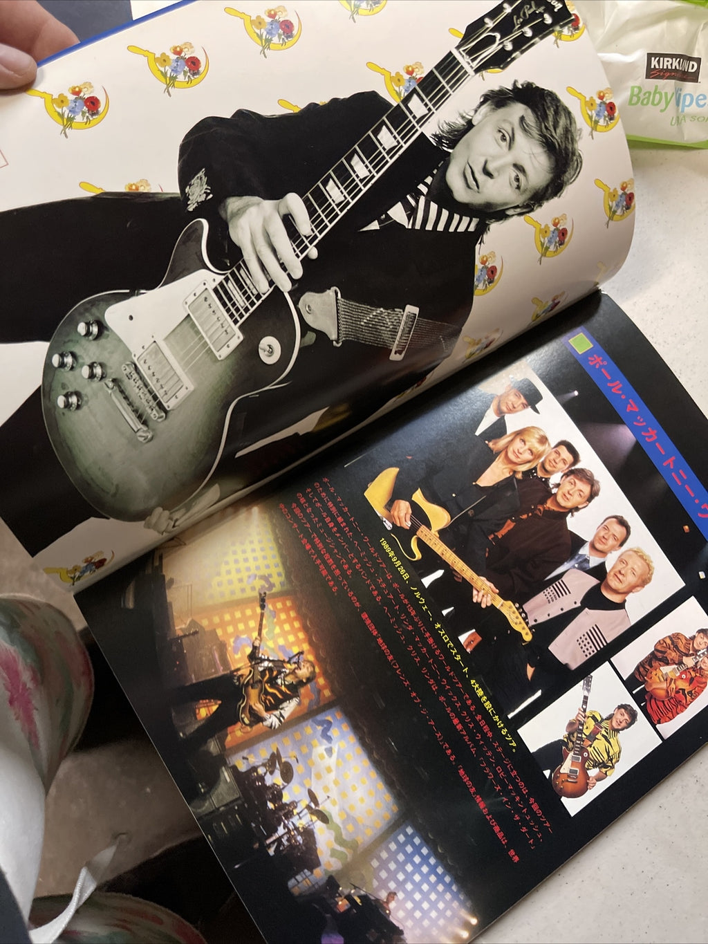 PAUL McCARTNEY 1989 World Tour In JAPAN CONCERT PROGRAM BOOK EXCELLENT!!! Rare!!6