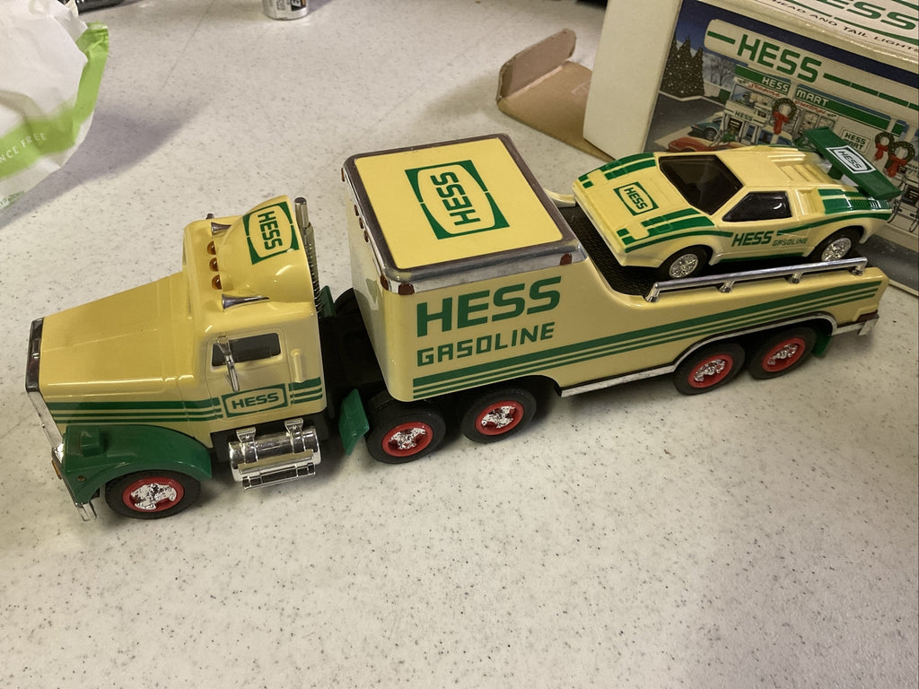1991 HESS TOY TRUCK and RACER (Lamborghini) With Original Box5