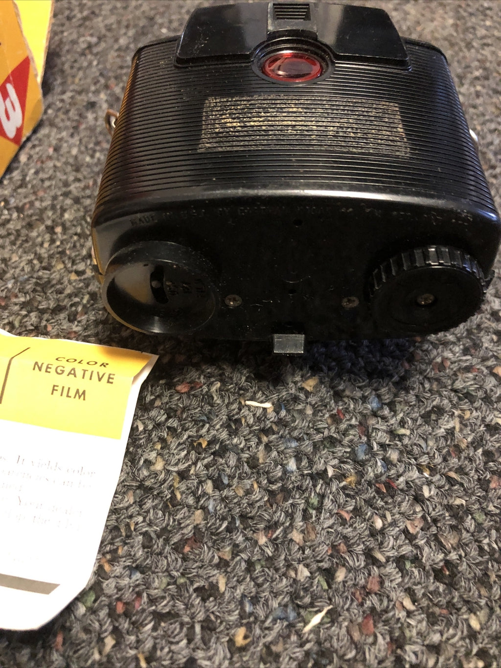 Vintage Kodak Brownie Starlet Camera With Box4