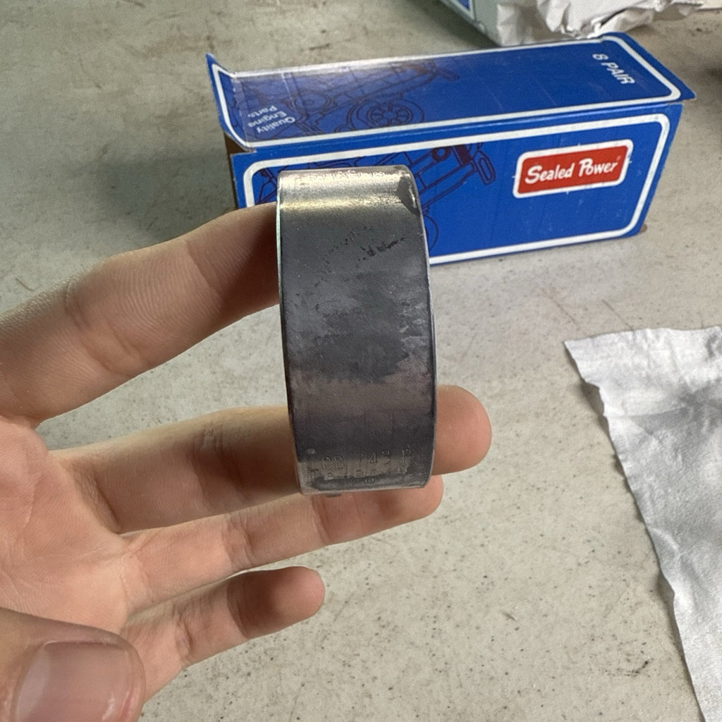 NOS 8 Pairs Sealed Power Corporation CB743P20 Engine Connecting Rod Bearings11