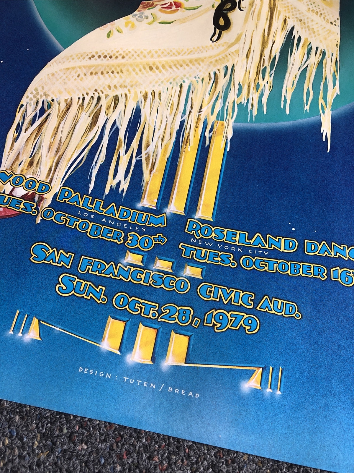 Margo St. James' SF Masquerade Ball Poster Oct. 1979 1st Exotic Erotic Ball1