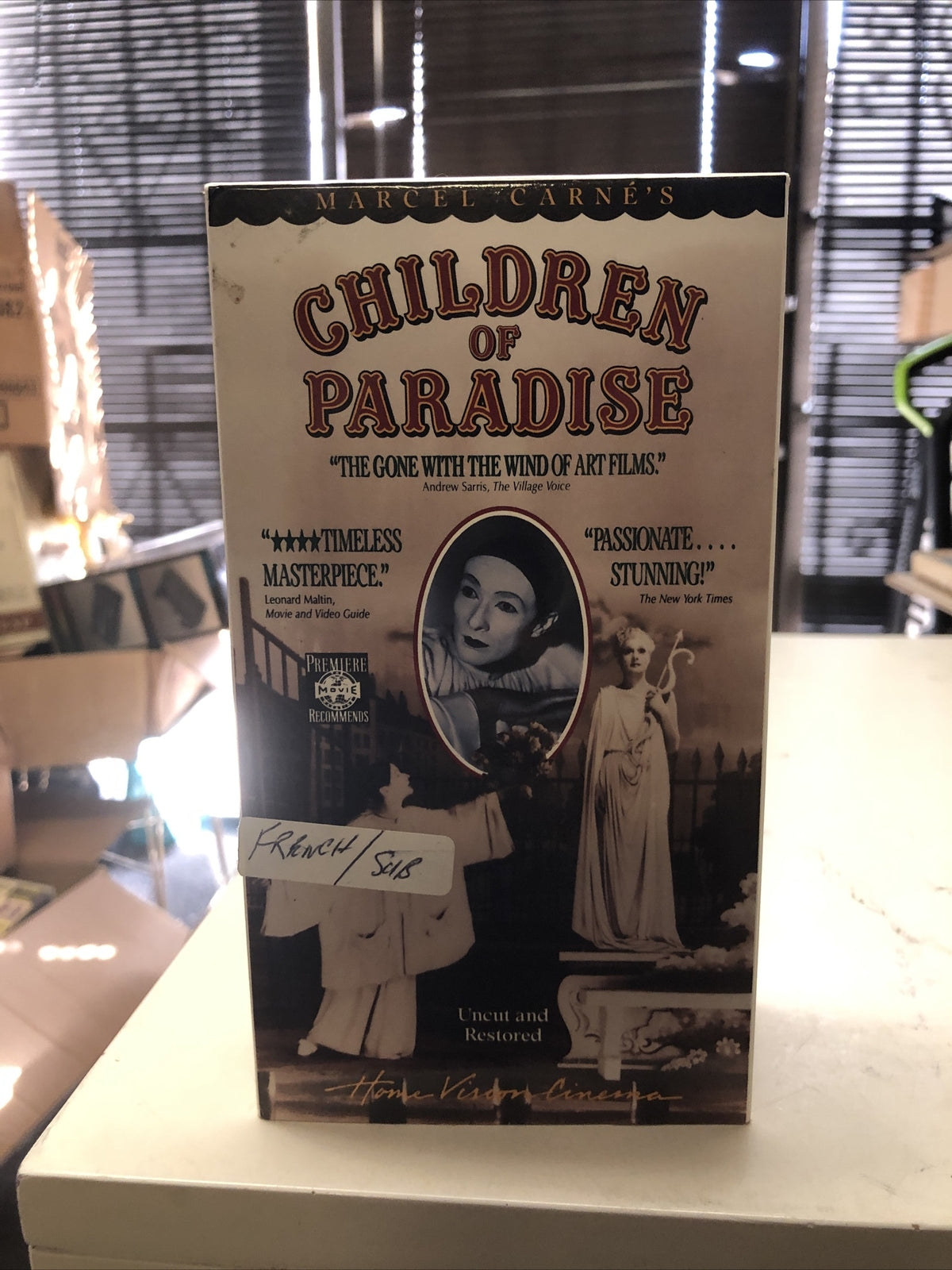 Children Of Paradise 2 VHS Set Marcel Carne Les Enfants Du Paradis RARE EDITION0