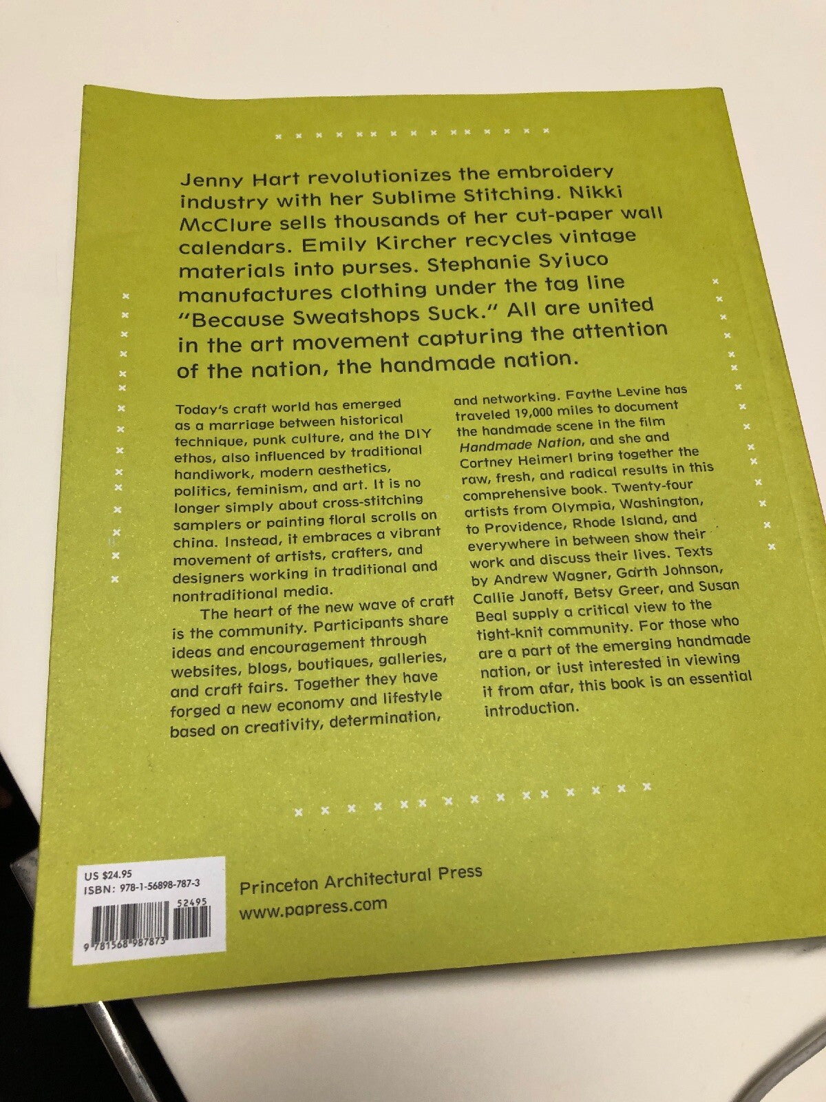 Handmade Nation: The Rise Of DIY, Art, Craft, And Design1