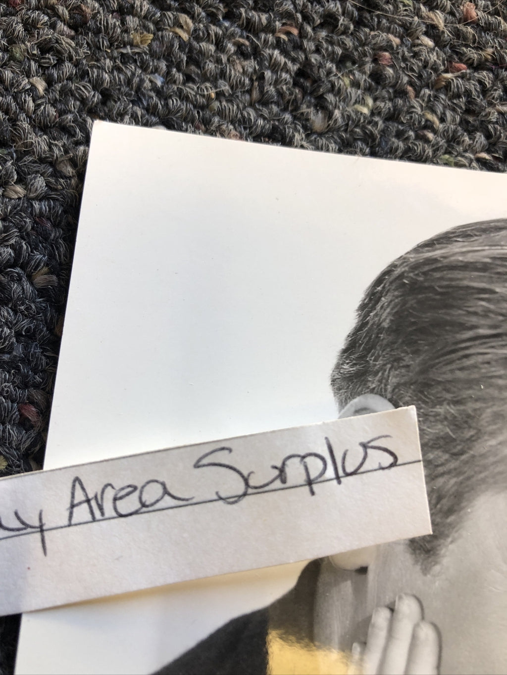 Rare Original Unpublished Early Photo Of Shirley Temple & Adolphe Menjou 7”x7”2