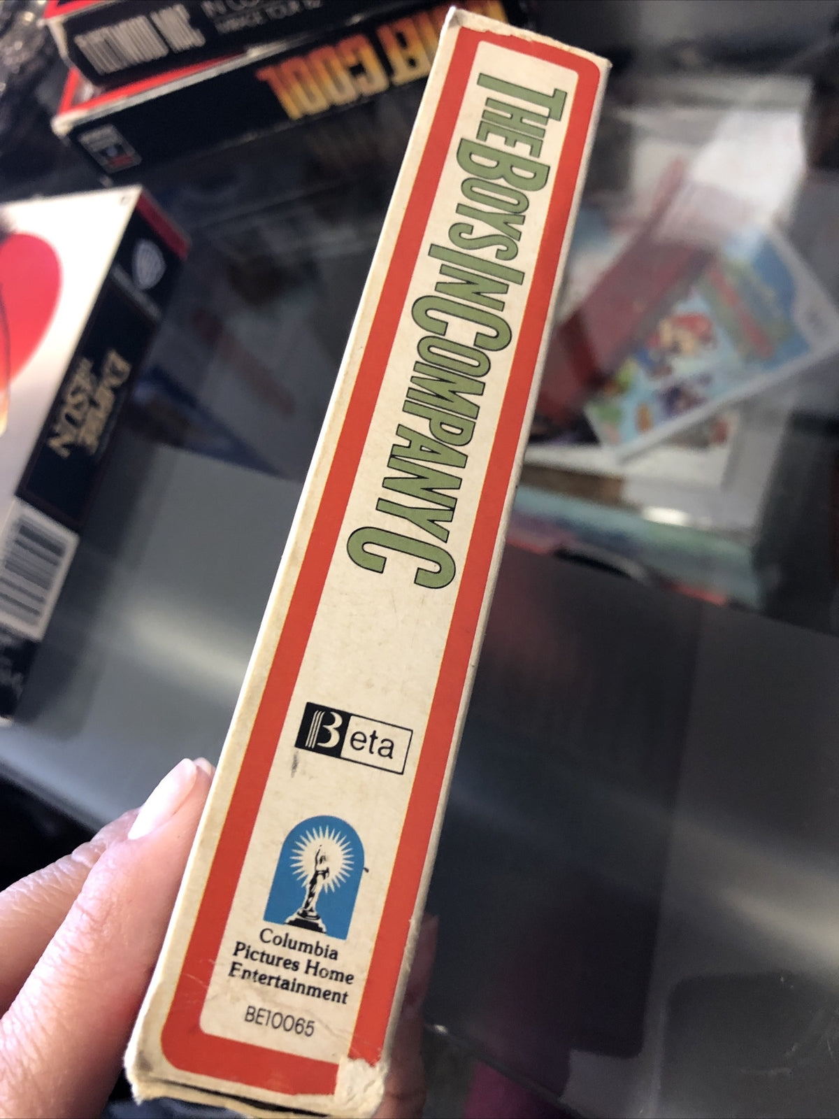 Rare!!! The Boys In Company C Beta Tape Not VHS Stan Shaw Columbia Pictures2