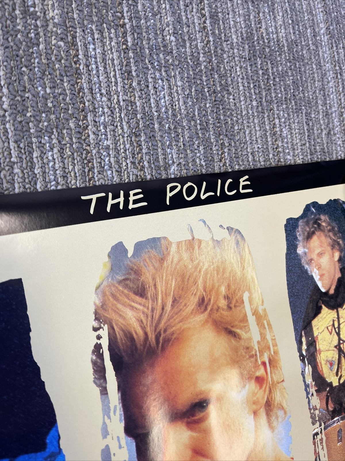 #164 1983 The Police Synchronicity II Record Store Promo Poster Sting Nice!2