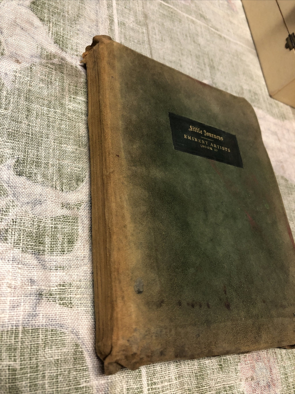 Antique Book 1902 Little Journeys To The Homes Of Eminent Artists Raphael Book 11
