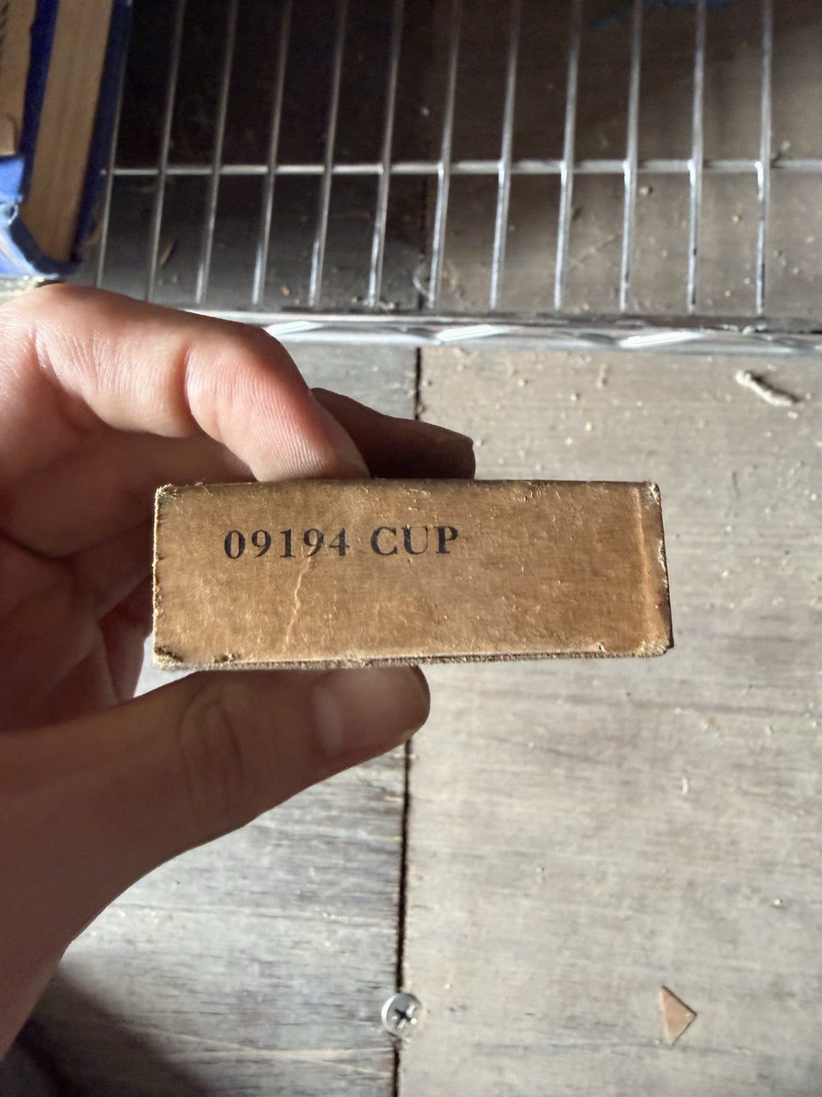 NOS Timken 09194 Tapered Roller Bearing Cup Race - Vintage Made in USA New1
